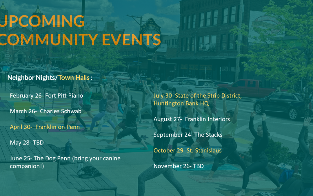 Explore our upcoming calendar of events!